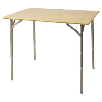 Стіл складаний Bo-Camp Suffolk 80x60 см, алюмінієвий каркас, до 50 кг, Brown (1404650)