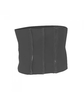 Пояс для схуднення LiveUp Zipper Slim Belt (94+84)x27,5 см (LS3039A) Black