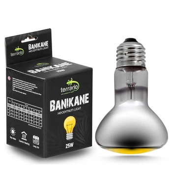 Неодимовая лампа Terrario Banikane Neodymium Light 25W - обогревательная UVA лампа для террариума