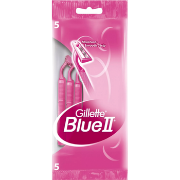 Одноразові станки для гоління жіночі Gillette Blue 2, 5 шт