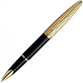 Ручка-ролер Waterman CARENE Essential Black/Gold RB (41 204)