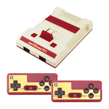 Консоль Retro Genesis 8 Bit HD Classic + 300 Встроенных Игр Mega Drive White Red