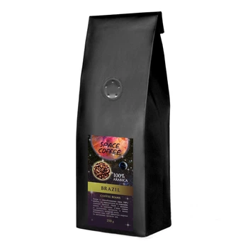Кофе свежеобжаренный зерновой Space Coffee Brazil 100% арабика 250 грамм