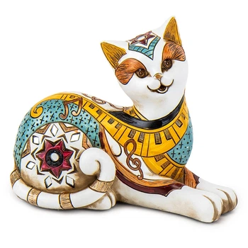 Фигурка интерьерная Ethno cat 15 cm
