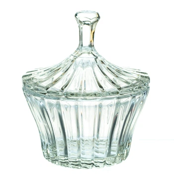 Сахарница.десертница стекло Lefard 11х11х13см 8809-012