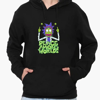 Худі чоловічий Рік Санчез Рік і Морті (Rick Sanchez Rick and Morty) (9225-2941-1) Чорний S