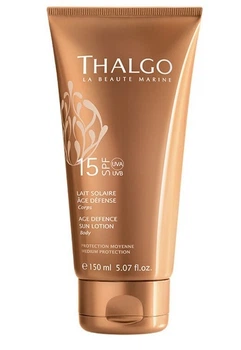 VT 15034 Омолаживающий солнцезащитный лосьон для тела 150мл Age Defence Sun Lotion SPF 15+ Thalgo
