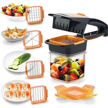 Універсальна овочерізка подрібнювач Nicer Dicer Quick 5 в 1 мультислайсер (D-2019091054)