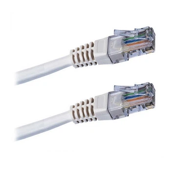 Патч-корд Net-server 1м, UTP, cat.5e, RJ45, медь, серый, PAUT3100