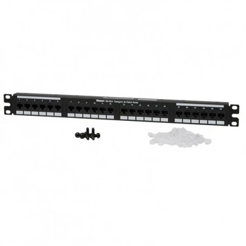 Патч-панель Panduit 19", 24 порти, 1U, cat.5e, UTP, NetKey NK5EPPG24Y