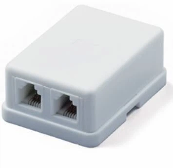 Телефоная розетка наружная Hypernet 2хRJ12, cat.5e, UTP, TMB-2