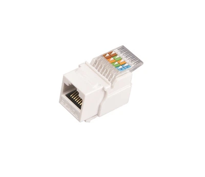 Модуль Keystone RJ-45, UTP, cat.6А, узкий, безинструментальный