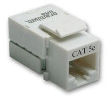 Модуль Premium Line Keystone UTP узкий 90°, cat.5e, Dual Type IDC, цвет белый 105311010