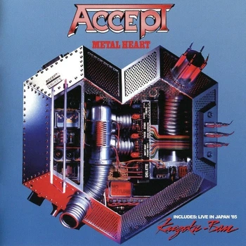 ACCEPT – Metal Heart / Kaizoku-Ban (CD, UK)