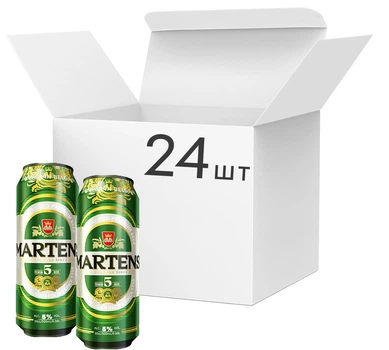 Martens Premium світле фільтроване 0,5 л × 24