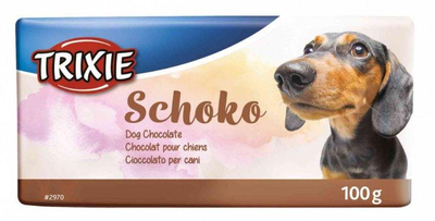 Лакомство для собак для дрессировки темный шоколад Trixie Schoko 100 г