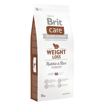 Сухой корм Brit Care Weight Loss Rabbit & Rice для собак с лишним весом с кроликом и рисом 12 кг (132736 /0313)