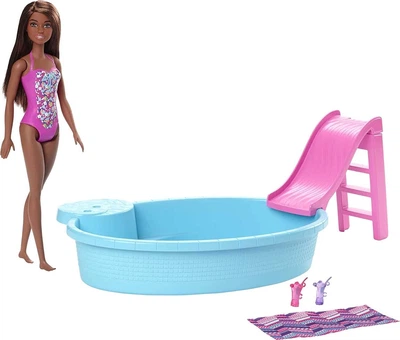 Игровой набор Barbie and Pool Басейн Барби (GHL92)