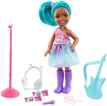 Ігровий набір Barbie Chelsea Can Be Серія клуб Челсі Рок-зірка (GTN89)