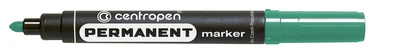 Маркер Centropen Permanent 8566 2,5 мм круглый Зеленый