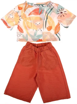 Футболка + Штани Кюлоти Cloise Кремовий 116 см CL0134035-CL0154014 (544741)