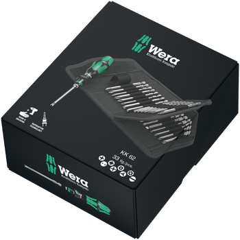 Набор WERA KRAFTFORM KOMPAKT 62, 05059297001