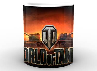 Кружка World of Tanks Світ танків логотип WT.02.067
