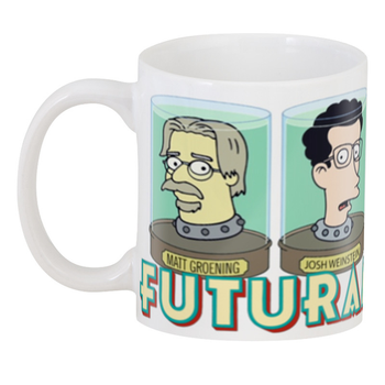 Кухоль Geek Land Футурама Futurama 02.33 голова у банку.586