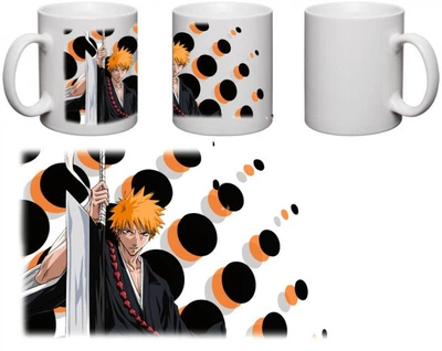 Кружка Блич Bleach круги керамика, белого цвета 330мл.