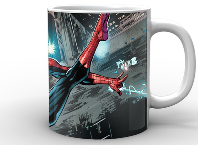 Чашка Человек-Паук Spider-Man комикс SM.02.026