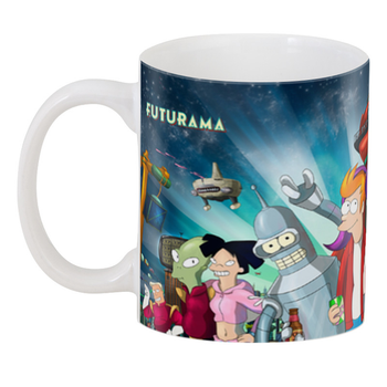 Кухоль Geek Land Футурама Futurama 02.28 постер.164