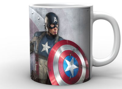 Кружка GeekLand Капитан Америка Captain America Стив Роджерс CA.02.010