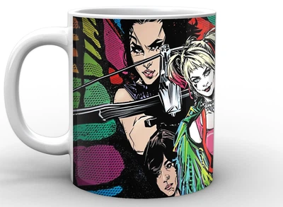 Кухоль GeekLand Хижі птахи Харлі всі героїні поп арт Birds of Prey BOP.03.15