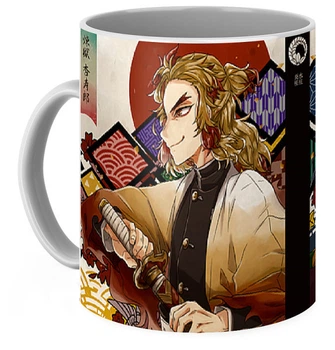 Кружка&nbsp;GeekLand Demon Slayer: Kimetsu no Yaiba Клинок, рассекающий демонов &nbsp;Ренгоку и&nbsp;Томиока&nbsp;KY.02.03