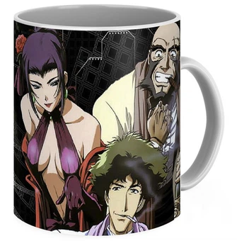 Кружка GeekLand&nbsp;Ковбой Бібоп Cowboy Bebop Фей та Джет СВ 02.01