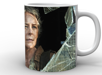Кружка GeekLand белая Ходячие Мертвецы The Walking Dead Кэрол WD.02.012