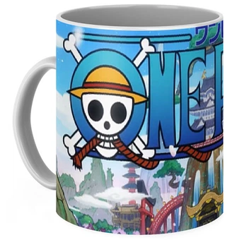 Кружка Geek Land біла Великий куш One Piece OP.02.014