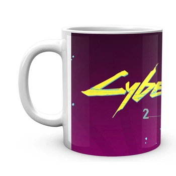 Кухоль GeekLand Cyberpunk 2077 Кіберпанк 2077 напис CY 02.583 ( 28486 )