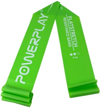 Эспандер ленточный PowerPlay 4112 Medium 9 кг Зеленый (PP_4112_Green_Medium)