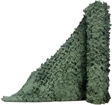 Маскировочная сетка LOOGU Green, размер: ‎1,5x3M=5x10 футов