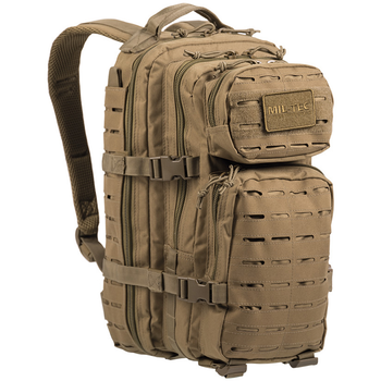 Рюкзак тактический Mil-Tec US Assault Pack SM Laser Cut 20 л Beige