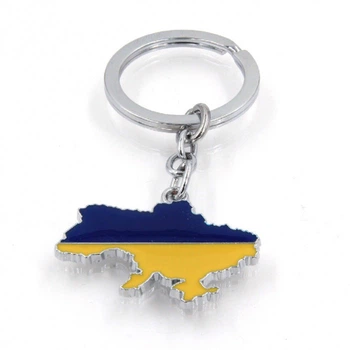 Брелок на ключи Украина ZARYAD Карта Украины -WS-99
