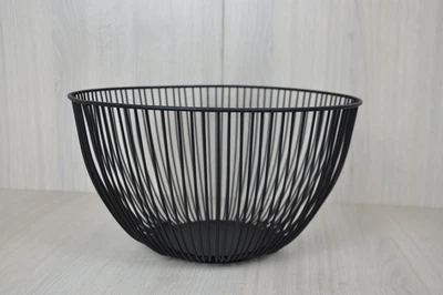 Фруктовниця DecorArt "Modern" 24x14 см чорний