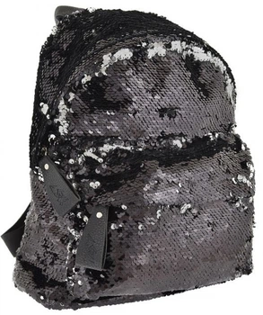 Рюкзак міський YES Black з пайетками 557655