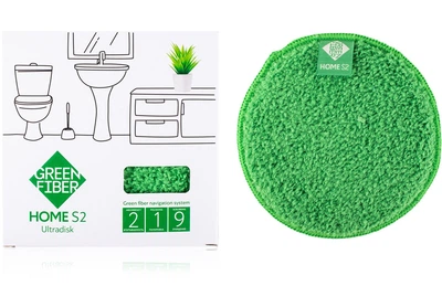 Диск Инволвер GreenWay Green Fiber HOME S2, зеленый (08019)
