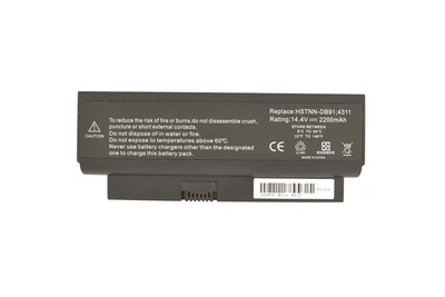 Аккумуляторная батарея для ноутбука HP Compaq HSTNN-DB91 ProBook 4310s 14.4V Black 2600mAhr