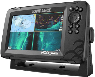 Kajalood Lowrance HOOK REVEAL 7 TRIPLESHOT ROW 000-15520-001