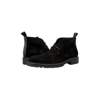 Черевики чоловічі Calvin Klein замшеві чорні, розмір 43 (КК4673)