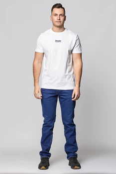 Футболка Wrangler SS SEAS LOGO TEE Regular Fit (W7AKGF989) Белый S-00