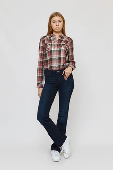 Джинсы Wrangler Iris Regular Bootcut (W254NY197) Темно-синий 28-34